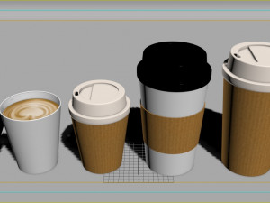 coffee cup Modelo 3D