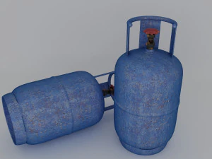 gas cylinder 3D Model