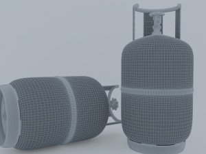 gas cylinder 3D Модель