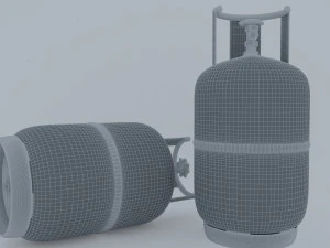 gas cylinder 3D Model