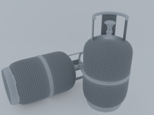 gas cylinder 3D Модель