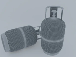 gas cylinder 3D Model