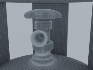 gas cylinder 3D Модель