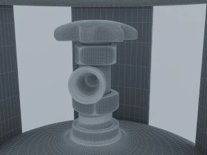 gas cylinder 3D Model