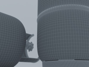 gas cylinder 3D Модель