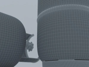 gas cylinder 3D Model