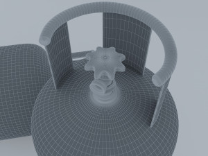 gas cylinder 3D Модель