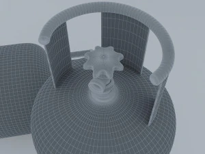 gas cylinder 3D Model