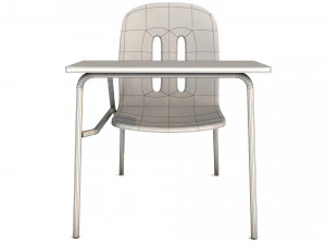 school chair 3D Model