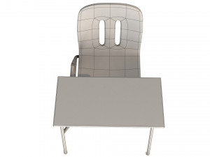 school chair Modelo 3D