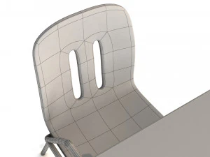 school chair 3D Model