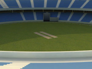 dubai cricket stadium 3D Model