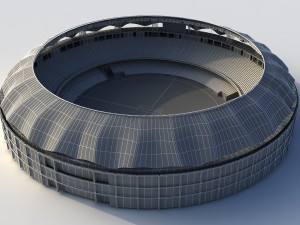 dubai cricket stadium Modèle 3D
