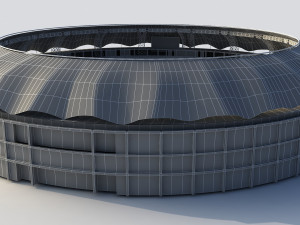 dubai cricket stadium Modèle 3D