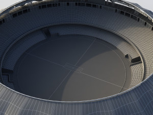 dubai cricket stadium Modèle 3D