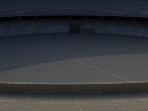 dubai cricket stadium Modèle 3D