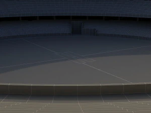 dubai cricket stadium 3D Model