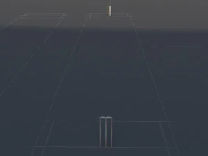 dubai cricket stadium 3D Model