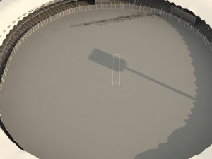 national cricket stadium Modelo 3D