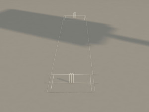 national cricket stadium Modelo 3D