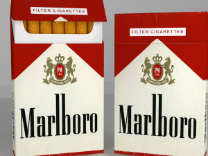 cigarette pack Modelo 3D