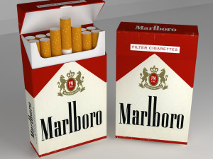 cigarette pack Modelo 3D