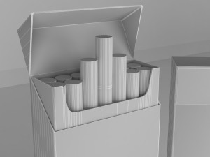 cigarette pack Modelo 3D