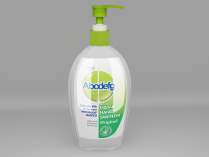 hand soap 3D Model