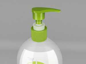 hand soap Modèle 3D
