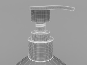 hand soap Modèle 3D