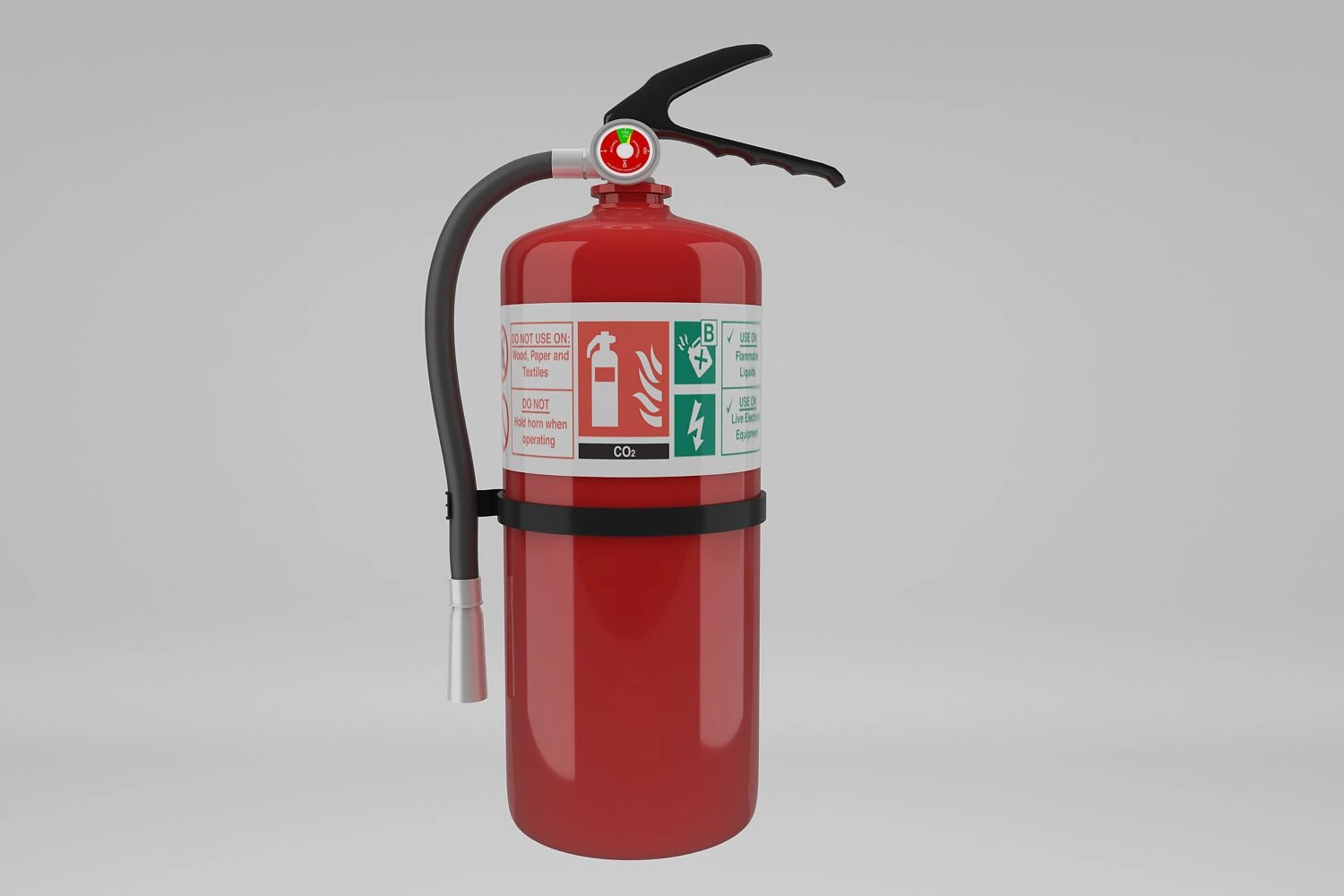 fire extinguisher 3D Model .c4d .max .obj .3ds .fbx .stl .blend 