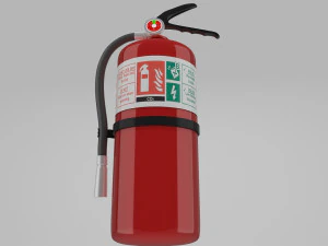 fire extinguisher 3D Model