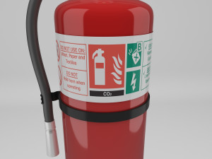 fire extinguisher 3D Model