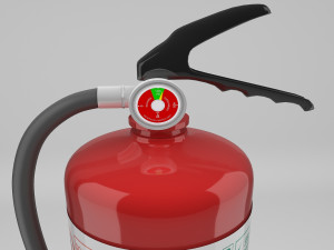 fire extinguisher 3D Model