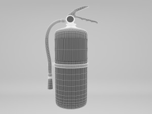 fire extinguisher 3D Model