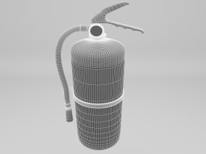 fire extinguisher 3D Model