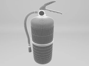 fire extinguisher 3D Model