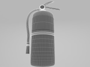 fire extinguisher 3D Model