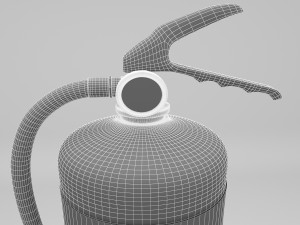 fire extinguisher 3D Model