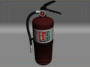 fire extinguisher 3D Model