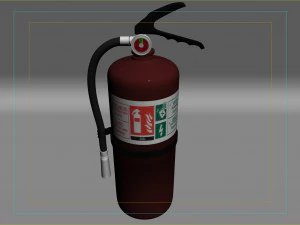 fire extinguisher 3D Model