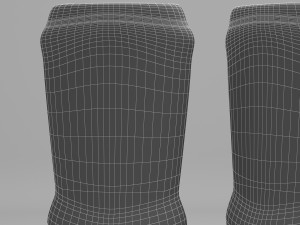 ketchup mayo mustard bottle 3D Model