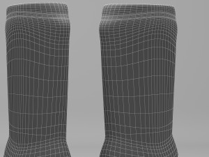 ketchup mayo mustard bottle 3D Model