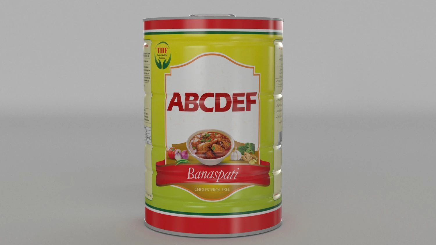 yemeklik yağ 3D Model .c4d .max .obj .3ds .fbx .stl .blend 