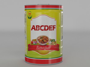 cooking oil 3D Model