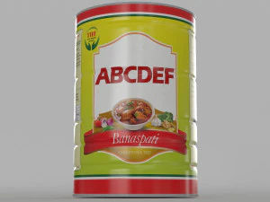 yemeklik yağ 3D Model