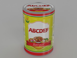 cooking oil 3Dモデル