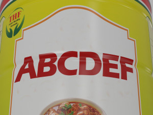 cooking oil 3Dモデル