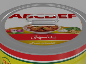 yemeklik yağ 3D Model