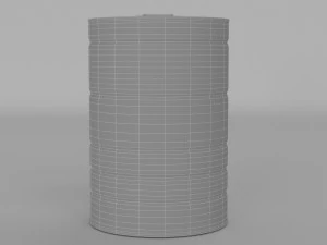yemeklik yağ 3D Model